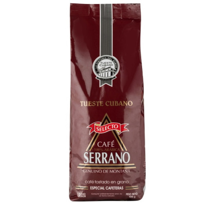 Кофе в зернах Serrano Selecto, 500 гр.