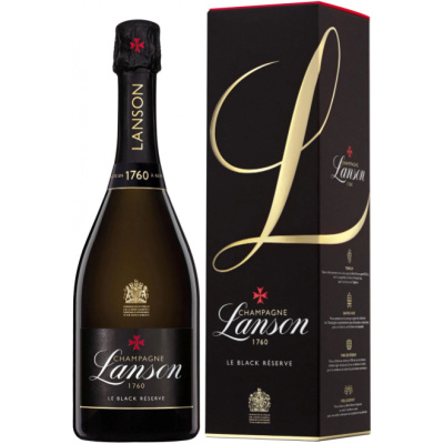 Шампанское Lanson, Le Black Reserve Brut