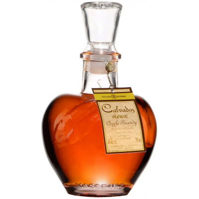 Кальвадос Massenez, Calvados Vieux Carafon Forme Pomme