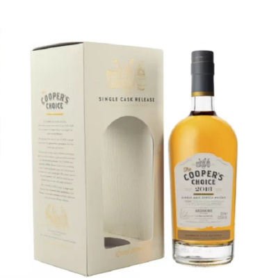 Виски "The Cooper's Choice" Ardmore Single Malt Bourbon Cask Matured, 2013, gift box,