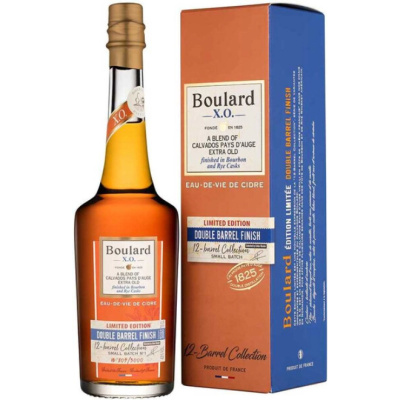Кальвадос "Boulard" XO Double Barrel Cask Finish, Pays d'Auge AOC, gift box