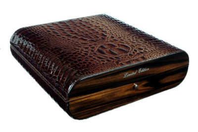 Хьюмидор Gentili Croco Dark на 25 сигар Limited Edition