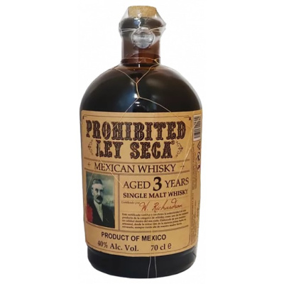 Виски Prohibited "Ley Seca" 3 Years Old