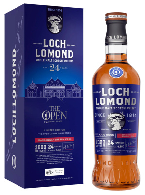 Виски Loch Lomond The Open Course Collection 152 Royal Troon 24 y.o. in gift box 0,70 л