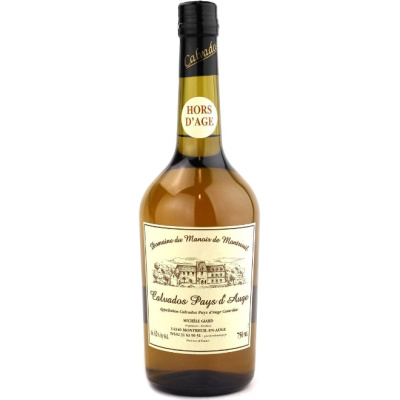 Кальвадос "Domaine du Manoir de Montreuil" Calvados Pays d'Auge Hors d'Age AOC, 0.7 л