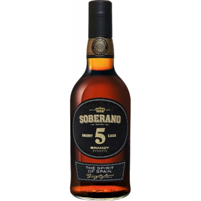 Бренди Soberano Reserva 5 Gonzalez Byass - 0.7 л