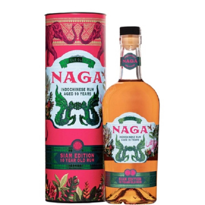 Ром "Naga" Siam Edition 10 Years Old, in tube, 0.7 л