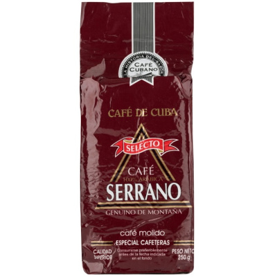 Кофе молотый Serrano Selecto, 250 гр.