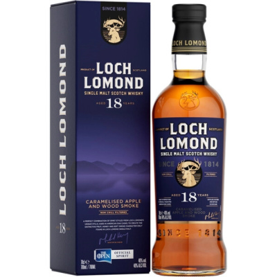 Виски "Loch Lomond" 18 Years Old, gift box