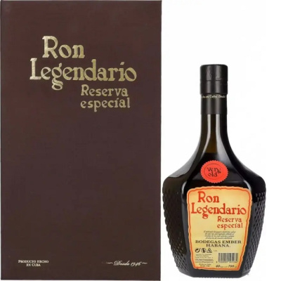 Ром "Legendario" Reserva Especial, gift box, 0.7 л