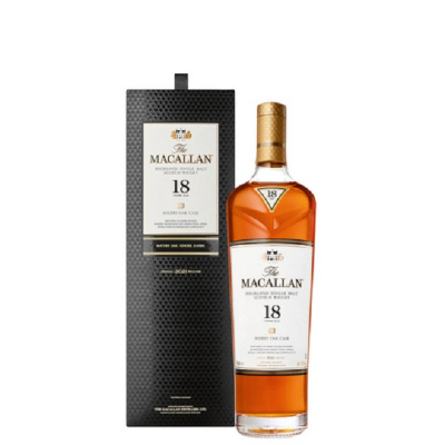 Виски Macallan "Sherry Oak" 18 Years Old, gift box, 0.7 л