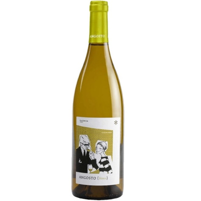 Вино Bodega El Angosto, "Angosto" Blanco, Valencia DOP, 2023