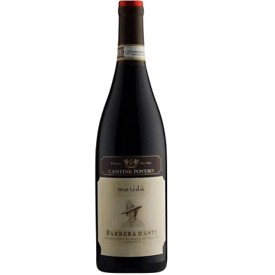 Вино Cantine Povero, Barbera d'Asti "Marida" DOCG, 2023