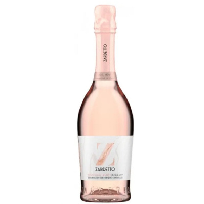 Игристое вино Zardetto, Prosecco DOC Rose Extra Dry