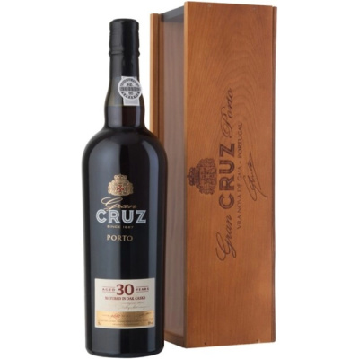 Портвейн Porto Gran Cruz 30 Years Old, wooden box