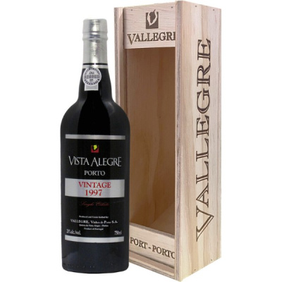 Портвейн "Vista Alegre" Vintage Port, 1997, gift box