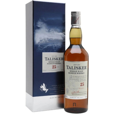 Виски "Talisker" 25 Years, gift box