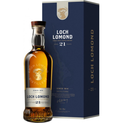 Виски "Loch Lomond" 21 Years Old, gift box