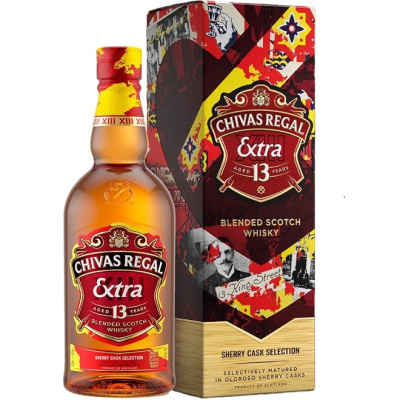 Виски "Chivas Regal" Extra 13 Years Old Oloroso Sherry Casks, gift box, 1 л