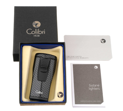 Colibri Monaco (тройное пламя), черный карбон