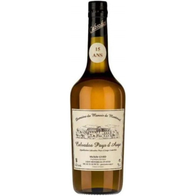 Кальвадос "Domaine du Manoir de Montreuil" Calvados Pays d'Auge 15 Ans AOC, 0.7 л