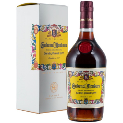 Бренди Sanchez Romate, "Cardenal Mendoza" Solera Gran Reserva, gift box, 0.7 л