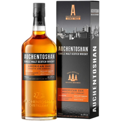 Виски Auchentoshan "American Oak", gift box