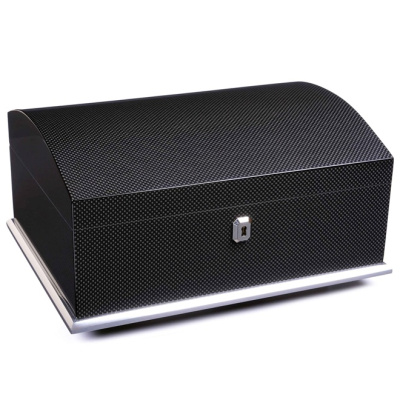 Хьюмидор Gentili Dome Top на 60 сигар, Карбон