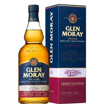 Виски "Glen Moray" Elgin Classic Sherry Cask Finish, gift box, 0.7 л