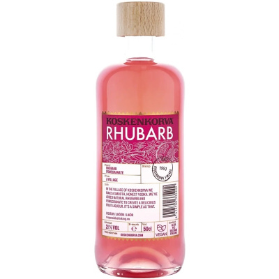 Ликер "Koskenkorva" Rhubarb, 0.5 л