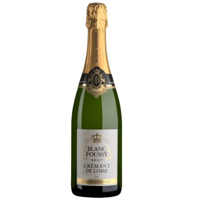 Игристое вино LaCheteau, "Blanc Foussy" Cuvee Prestige Brut, Cremant de Loire AOP