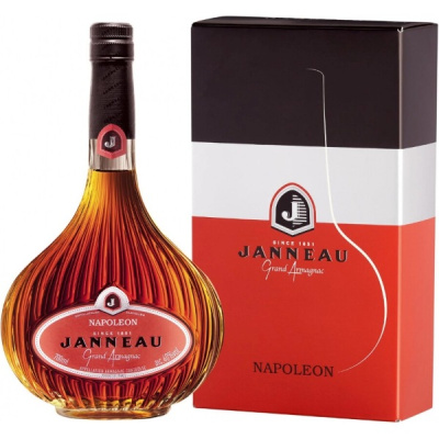 Бренди Арманьяк "Janneau" Napoleon, gift box