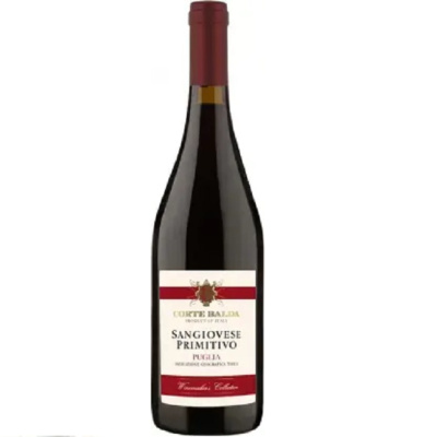 Вино "Corte Balda" Sangiovese Primitivo, Puglia IGT, 2021
