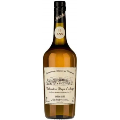 Кальвадос "Domaine du Manoir de Montreuil" Calvados Pays d'Auge 10 Ans AOC, 0.7 л