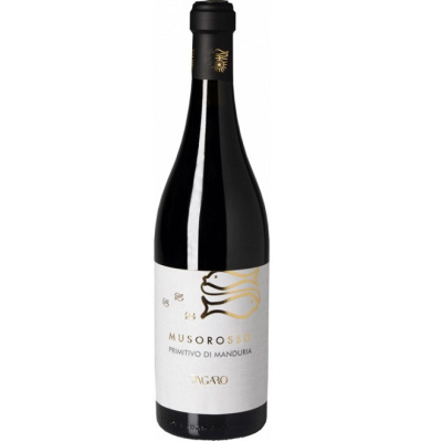 Вино Tagaro, "Muso Rosso" Primitivo di Manduria DOC, 2021
