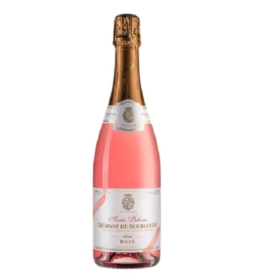 Игристое вино Andre Delorme, Brut Rose, Cremant de Bourgogne AOC