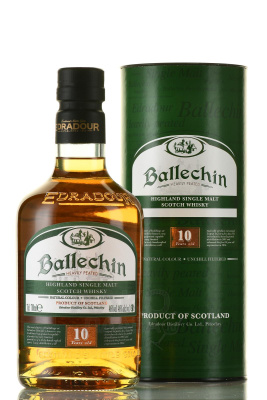 "Ballechin" 10 Years Old, in tube, 0.7 л