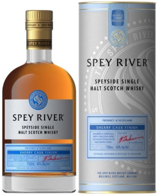 Виски "Spey River" Sherry Cask Finish, in tube, 0.7 л