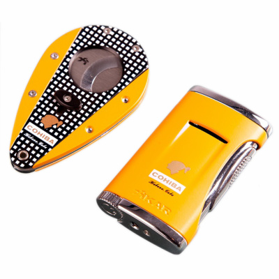 Комплект COHIBA XIKAR (гильотина и зажигалка)