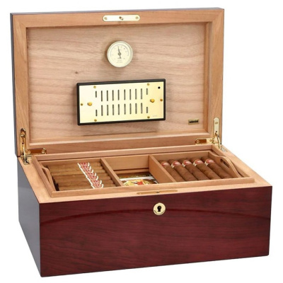 Хьюмидор Аdorini "Santiago L Deluxe", на 150 сигар, коричневый
