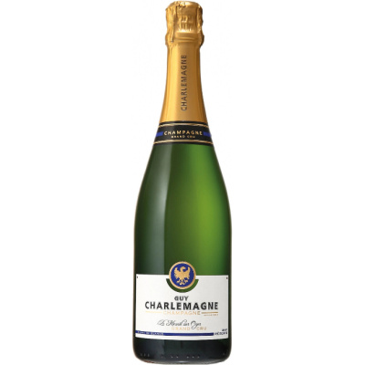 Шампанское Guy Charlemagne, Reserve Brut Grand Cru Blanc de Blancs, 0,375
