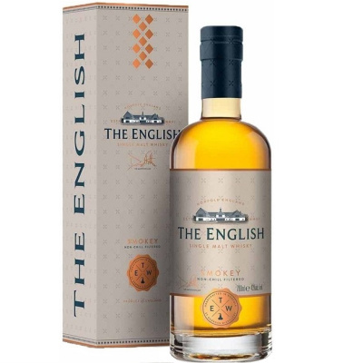 Виски English Whisky, Smokey Single Malt, gift box, 0.7 л
