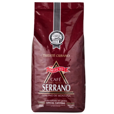Кофе в зернах Serrano Selecto, 1000 гр.
