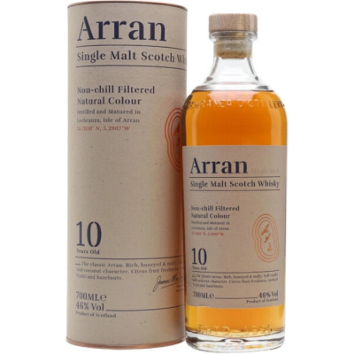 Виски "Arran" 10 years, in tube