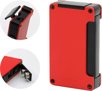 Adorini "Jet Lighter Red" турбо с пробойником красная