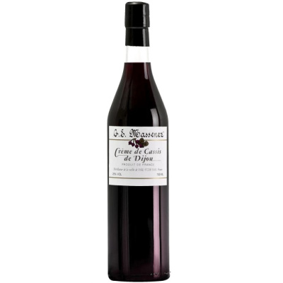 Ликер Massenez, Creme de Cassis de Dijon, 0.7 л