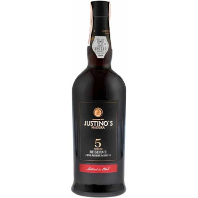 Вино Justino's Madeira Wines, "Reserve" Fine Medium Rich 5 Years Old, Madeira DOP
