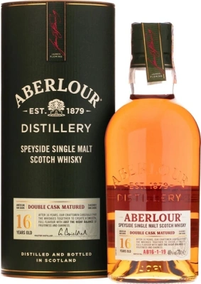 Виски "Aberlour" 16 Years Old Double Cask (43%), in tube, 0.7 л